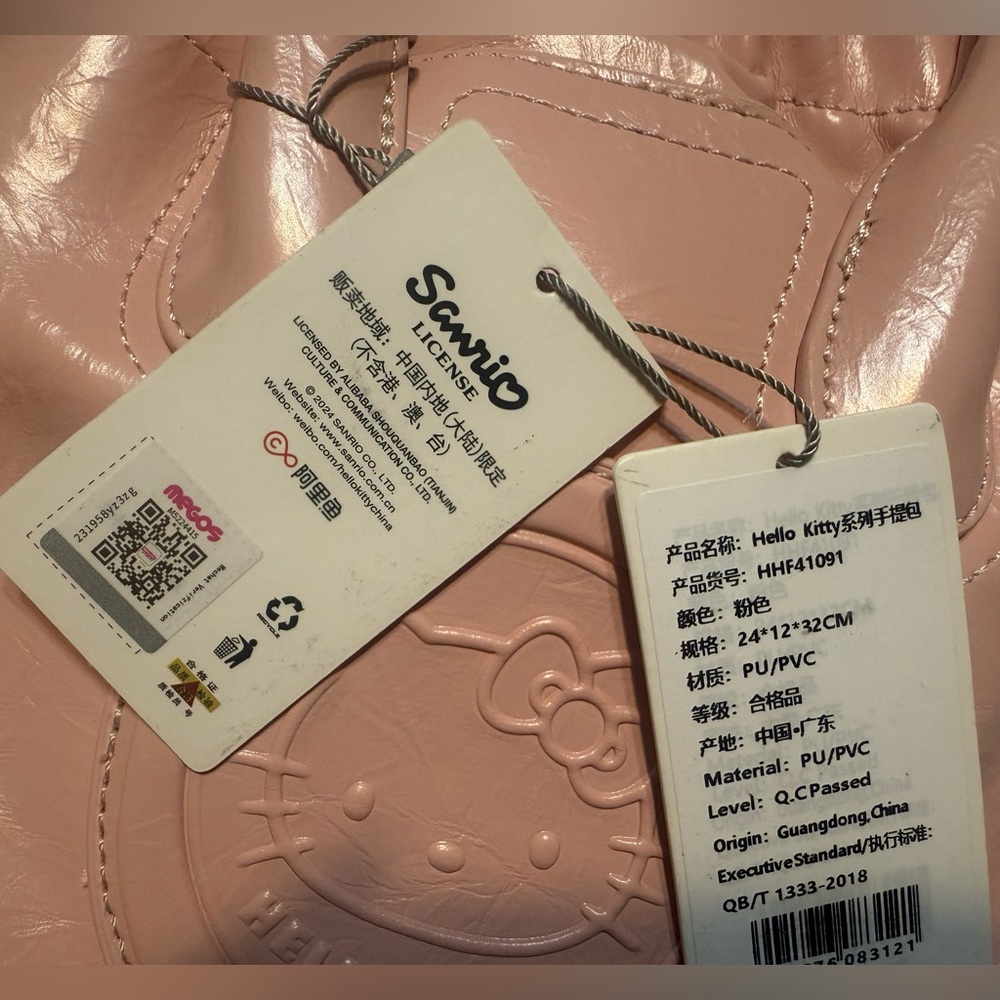 🆕 Authentic Hello Kitty Pink Bag - Picture 4 of 6